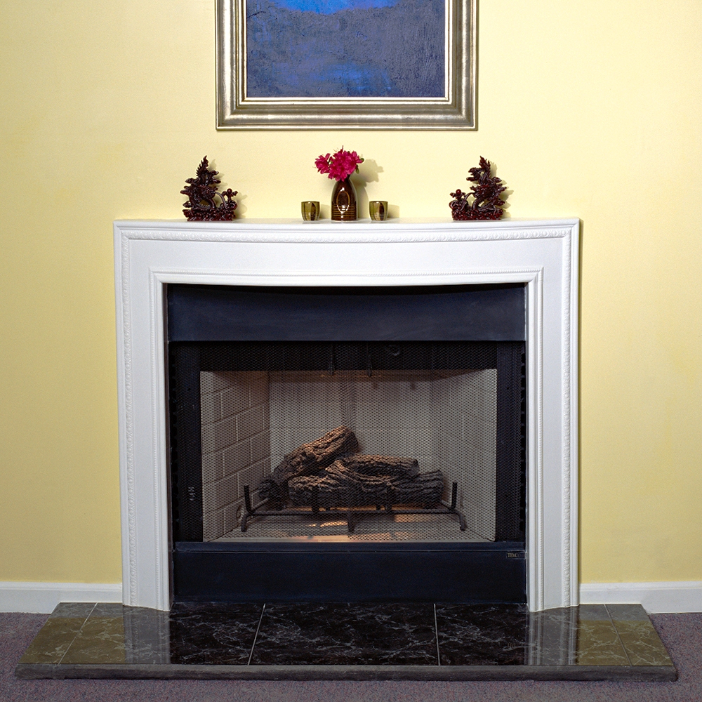 Braselton 36 Plaster Fireplace Mantel - Image