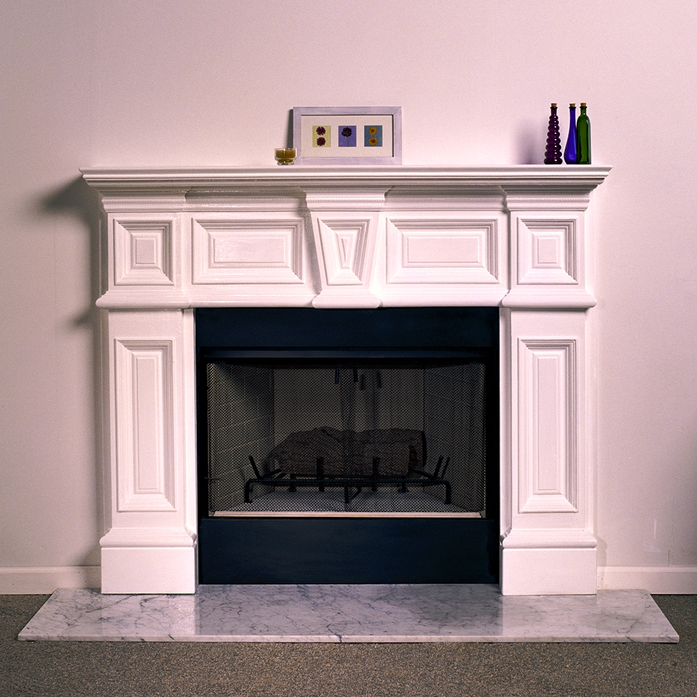 Hampton 33 Plaster Fireplace Mantel