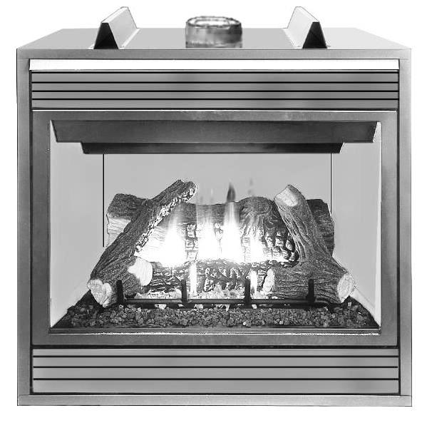 Superior B500 B-Vent Fireplace