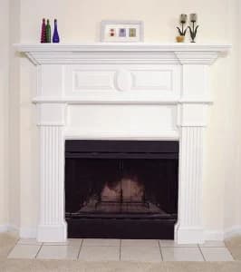 St. Clair 42 Plaster Mantel