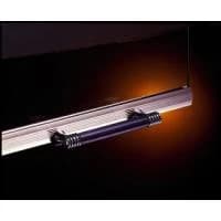 Lennox - 12M25 43LBF-BS - Solid Ribbed Doors - Brushed Stainless