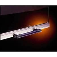 Lennox - 42LBF-BS H7964 - Solid Ribbed Doors - Brushed Stainless