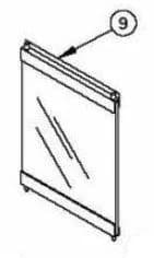 Majestic - 069485K - End Door Assembly