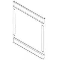 Lennox - 90L70 DTKE35BS - 35" Door Frame Kit - Brushed Stainless