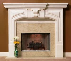 Piedmont B Plaster Mantel