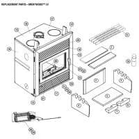 Lennox - PR-SR2855 - Door Handle, Rod & Lock