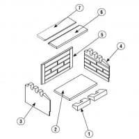 Lennox - PR-ISO2205 - Baffle Refractory