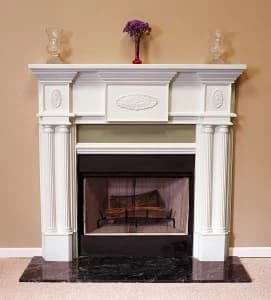 Peachtree 42 Tall Plaster Mantel
