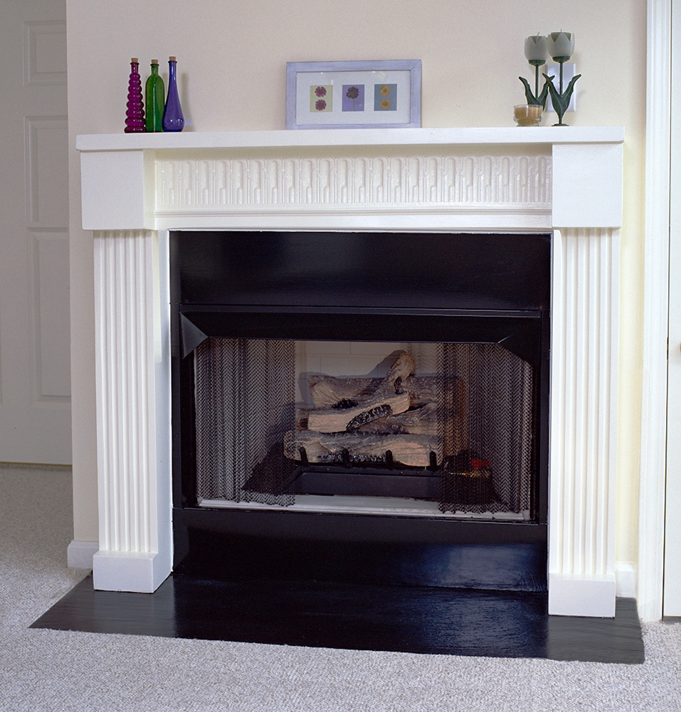 Atlanta 36 Plaster Fireplace Mantel
