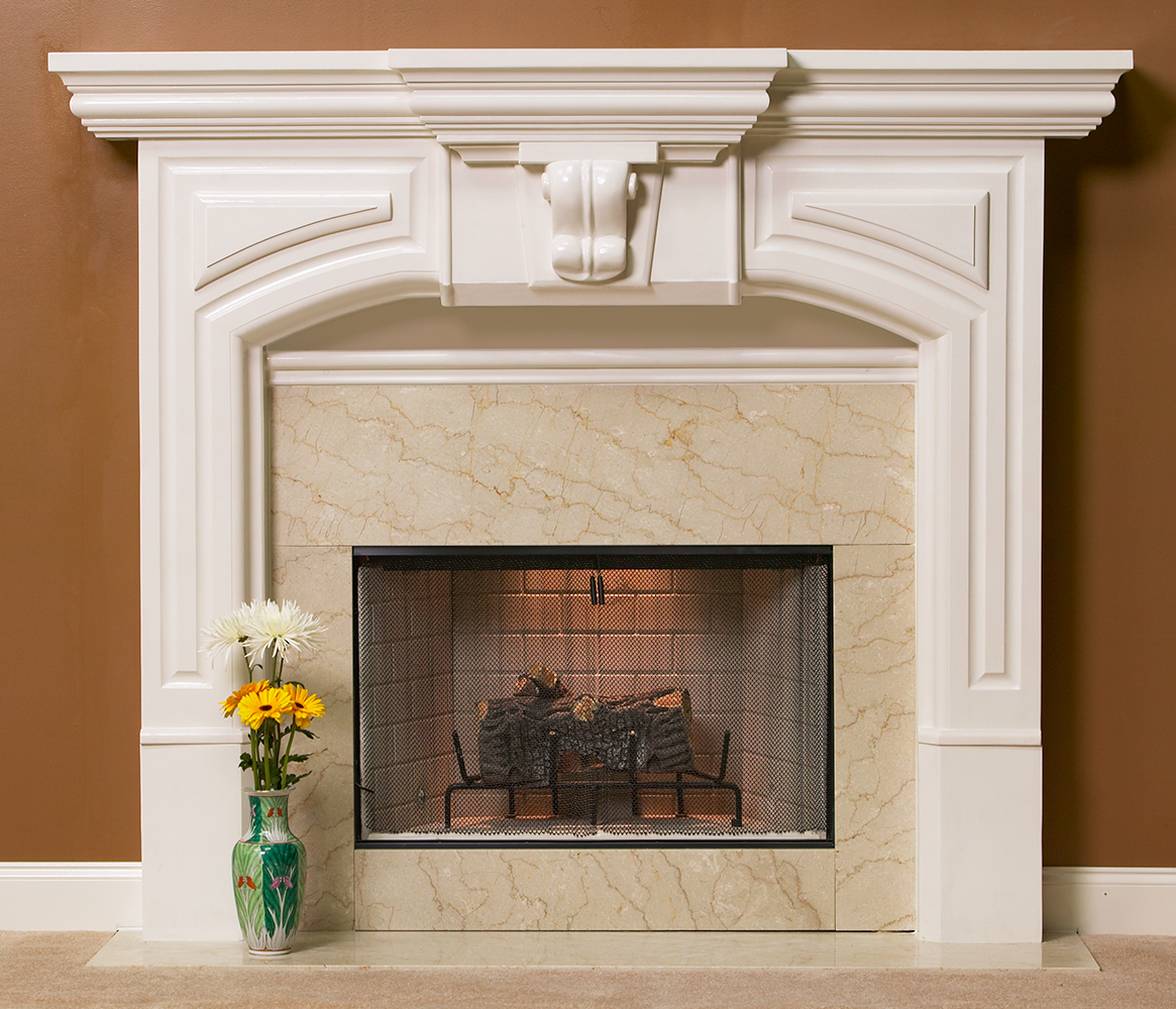 Estate Series Plaster Fireplace Mantels